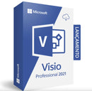 Microsoft Visio Professional 2021 | Original License ESD Key
